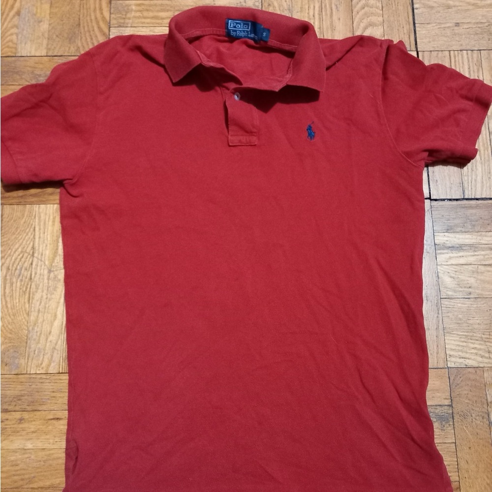 Ralph Lauren Classic Red Polo Shirt